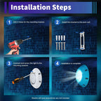 12V 45W RGB Swimming 450 LED Pool Lights Spa Underwater Light IP68 Waterproof Lamp RGB Swimming Pool Light With Remote