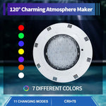 12V 45W RGB Swimming 450 LED Pool Lights Spa Underwater Light IP68 Waterproof Lamp RGB Swimming Pool Light With Remote