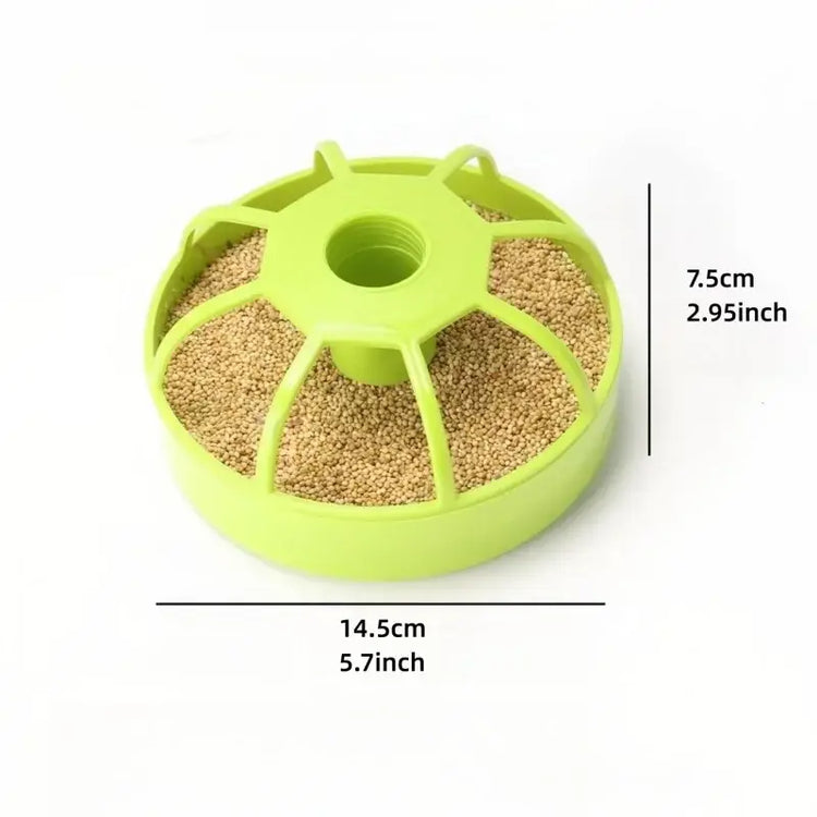 1pc Large-Capacity Automatic Feeder for Water Food for Pet Birds Parrots Starlings Chickens Hamsters Bird Feeder