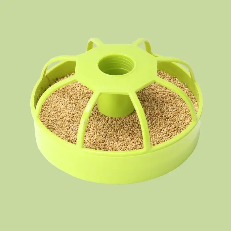 1pc Large-Capacity Automatic Feeder for Water Food for Pet Birds Parrots Starlings Chickens Hamsters Bird Feeder