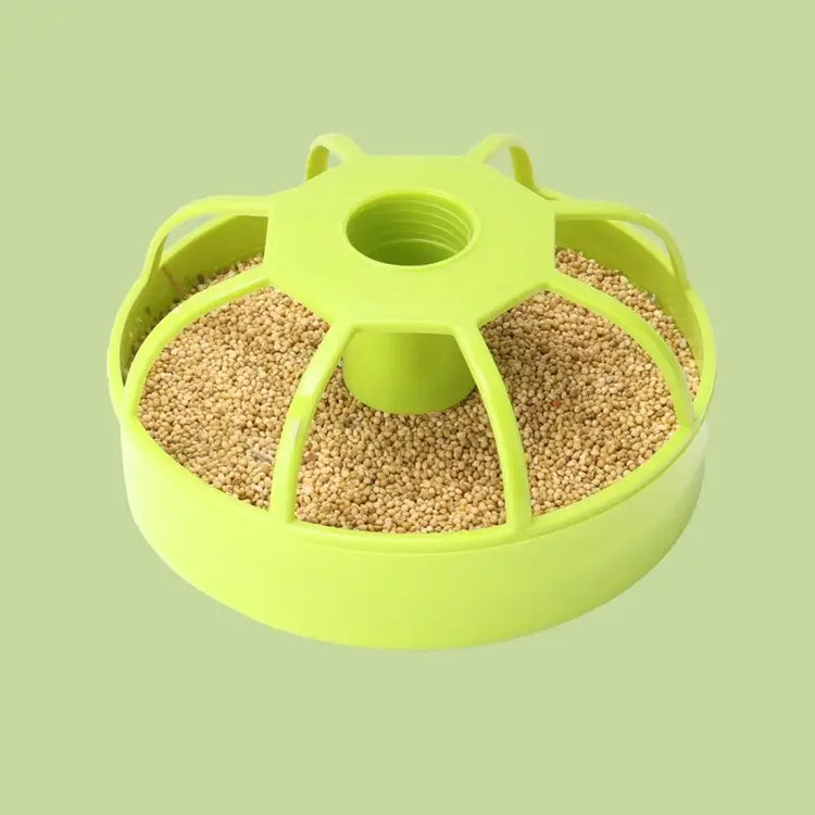 1pc Large-Capacity Automatic Feeder for Water Food for Pet Birds Parrots Starlings Chickens Hamsters Bird Feeder