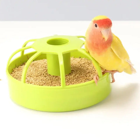 1pc Large-Capacity Automatic Feeder for Water Food for Pet Birds Parrots Starlings Chickens Hamsters Bird Feeder