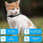 2 Kinds of Multifunctional Pet Smart GPS Trackers Cat Trackers GPS Collar Pet Kitten GPS Collar Pets Accessories iOS