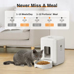 2026 2L Automatic Pet Feeder Smart Control Cat Feeder WIFI Feeders Intelligent Timed And Quantitative Feeding Remote
