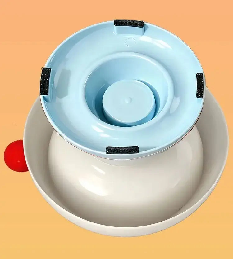 2A Pet Raised Cat Bowl Cat Drinking Bowl Detachable Cat Kitten Protection Bowl Non-Slip Pet Feeder Bowl Cat Accessories