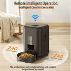 2L Automatic Feed Dispenser For Pets Intelligent Feed Dispersion For Cats And Dogs Regular Quantitative Feeding With