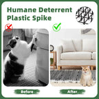 2M Dog Cat Scat Mat Animal Deterrent Repellent Plastic Scarer-Spike Tool Polypropylene Anti Cat Mat Household Garden
