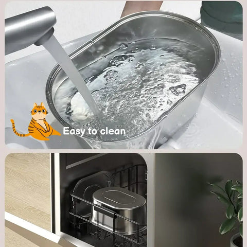 3.2L Stainless Steel Cat Water Fountain Automatic Pet Water Dispenser Accessories Auto Cat Drinking Fountain Dog