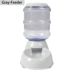 3.8L Large Capacity Automatic Pet Feeder & Water Dispenser Gravity Pet Feeding Station For Small & Medium Pets