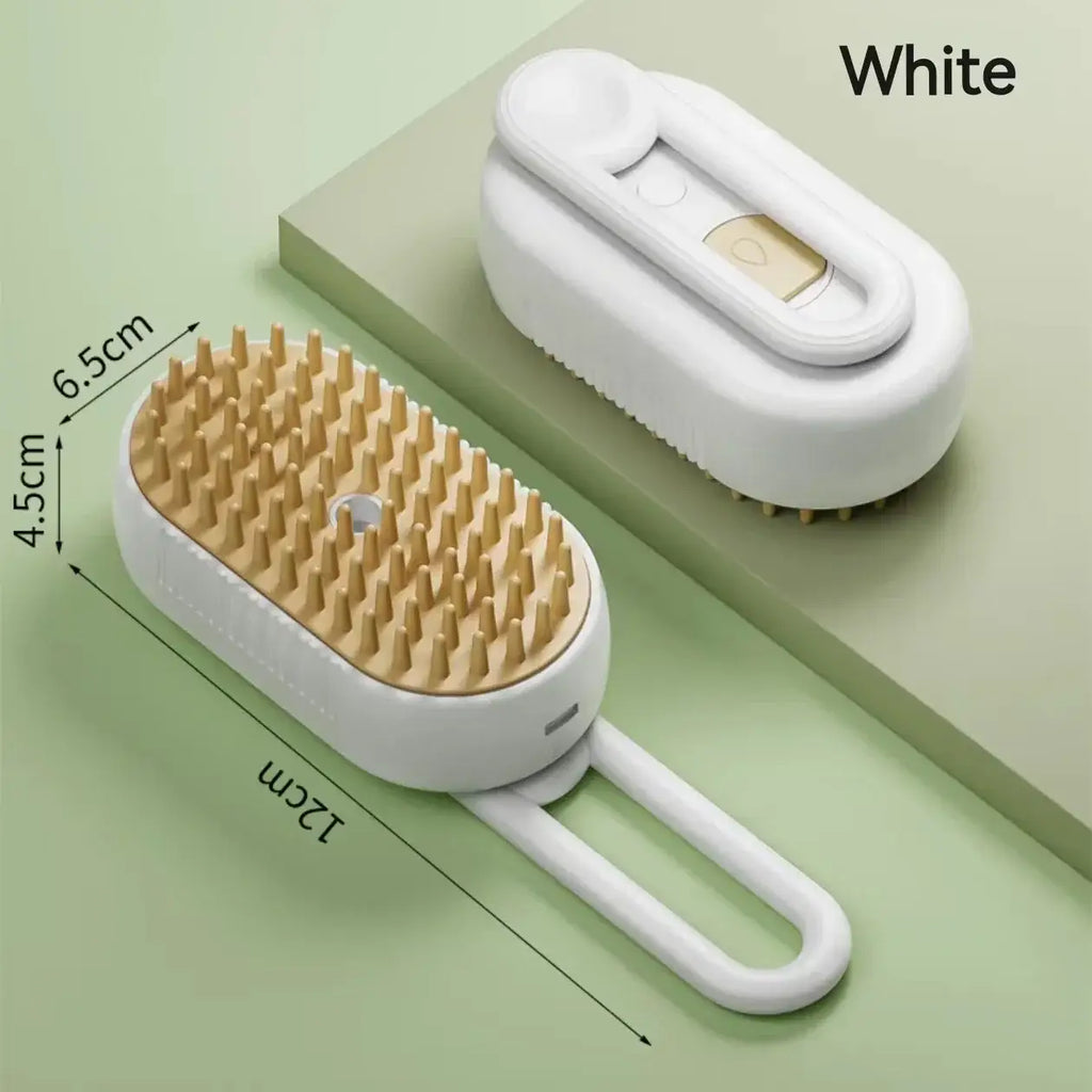 3-in-1 Dog Hair Brush Cat Hair Brush Electric Pet Cleaning Brush Steam Spray Brush Massage Hair Removal Comb Anti