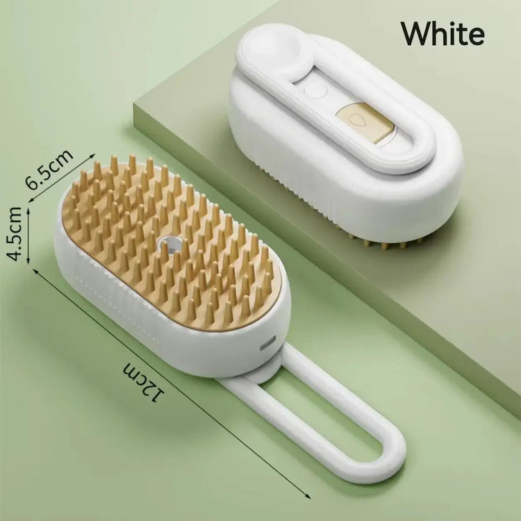 3-in-1 Dog Hair Brush Cat Hair Brush Electric Pet Cleaning Brush Steam Spray Brush Massage Hair Removal Comb Anti