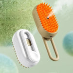 3-in-1 Dog Hair Brush Cat Hair Brush Electric Pet Cleaning Brush Steam Spray Brush Massage Hair Removal Comb Anti
