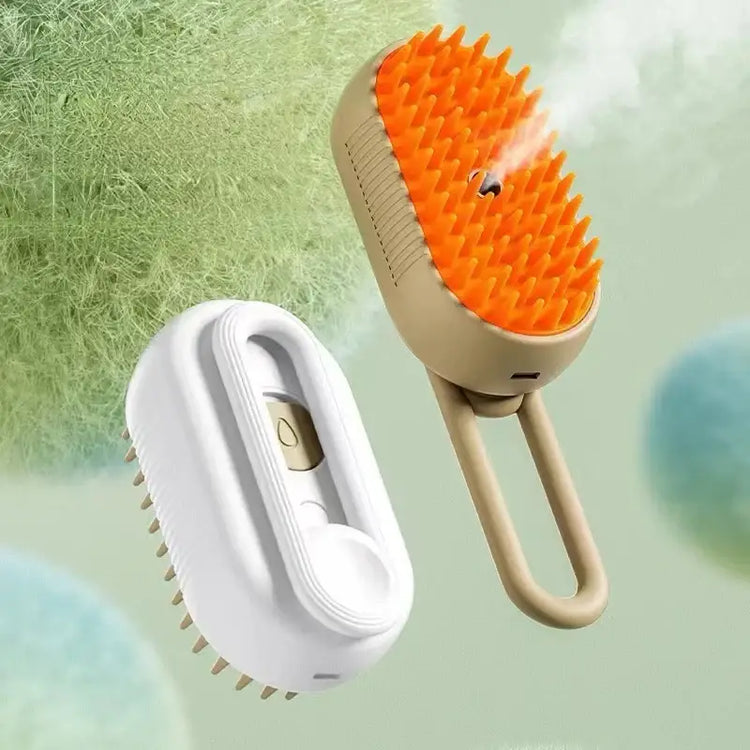 3-in-1 Dog Hair Brush Cat Hair Brush Electric Pet Cleaning Brush Steam Spray Brush Massage Hair Removal Comb Anti