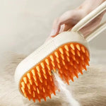 3-in-1 Dog Hair Brush Cat Hair Brush Electric Pet Cleaning Brush Steam Spray Brush Massage Hair Removal Comb Anti