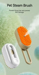 3-in-1 Dog Hair Brush Cat Hair Brush Electric Pet Cleaning Brush Steam Spray Brush Massage Hair Removal Comb Anti