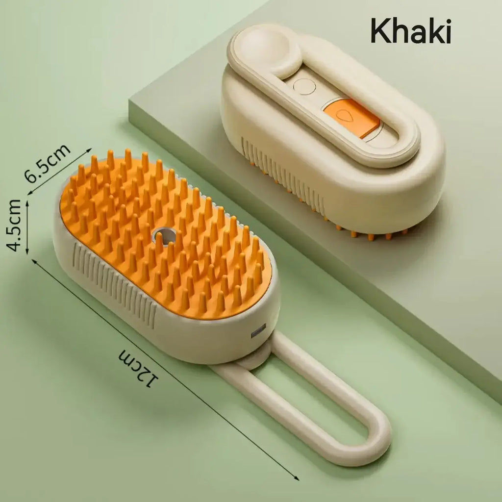 3-in-1 Dog Hair Brush Cat Hair Brush Electric Pet Cleaning Brush Steam Spray Brush Massage Hair Removal Comb Anti