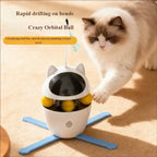 3-in-1 Interactive Cat Laser Toys Funny Electric Rotating Cat Toys for Indoor Cats Laser Toy Automatic Cat Ball Kitten
