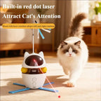 3-in-1 Interactive Cat Laser Toys Funny Electric Rotating Cat Toys for Indoor Cats Laser Toy Automatic Cat Ball Kitten