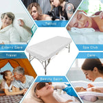 30 Pieces Disposable Bed Sheet Wholesale Beauty Salon Special Travel Breathable Non-Woven Fabric Hole Disposable Hotel