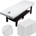 30 Pieces Disposable Bed Sheet Wholesale Beauty Salon Special Travel Breathable Non-Woven Fabric Hole Disposable Hotel