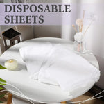 30 Pieces Disposable Bed Sheet Wholesale Beauty Salon Special Travel Breathable Non-Woven Fabric Hole Disposable Hotel
