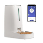 4L Automatic Pet Feeder for1/2Cats,WiFi Smart Feed Automatic Pet Feeder for Cats& Dogs,Timed Pet Food Dispenser with