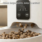 4L Intelligent Pet Feeder WiFi Automatic Food Dispenser Smart Timing Feeding Device With Button Control Pet Feeder