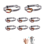 8pcs Headlamp Rechargeable,400 Lumen Head Lights for,5 Modes Motion Sensor Head Lamp,LED Rechargeable Headlight for
