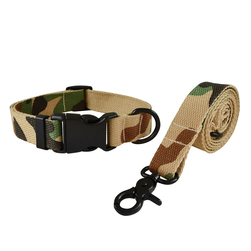 Dog Leash And Collar Set