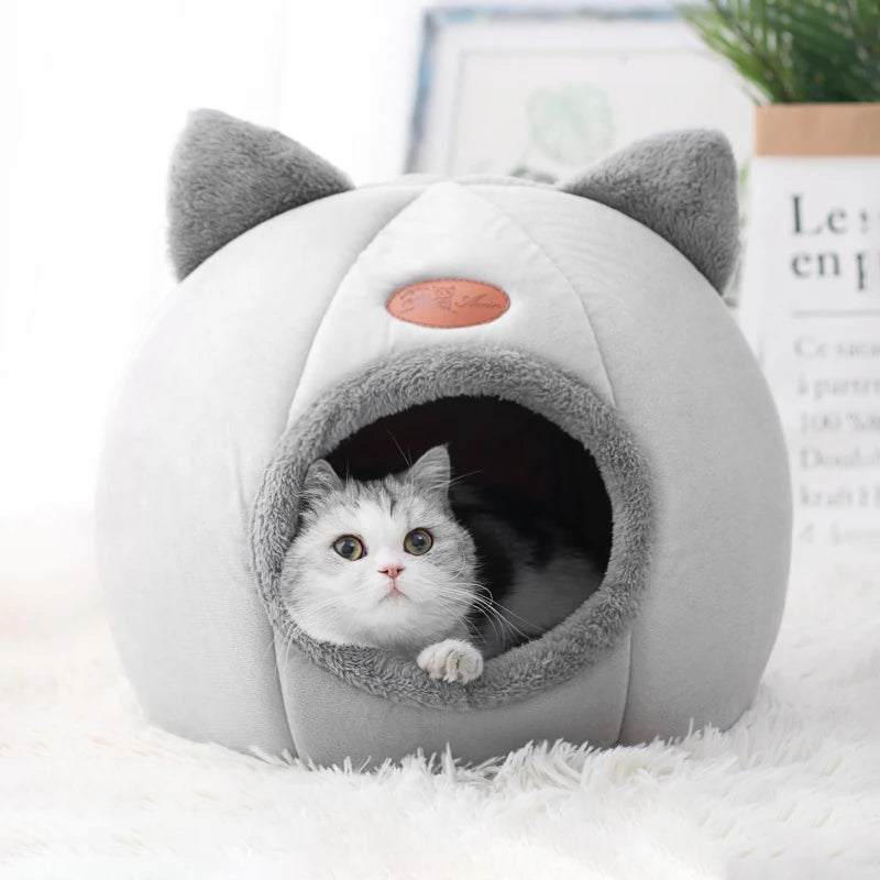 Lit Chat Hiver Doux & Chaud | PawFrance Boutique Officielle
