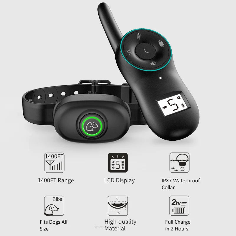 Collier anti-aboiement pour chien