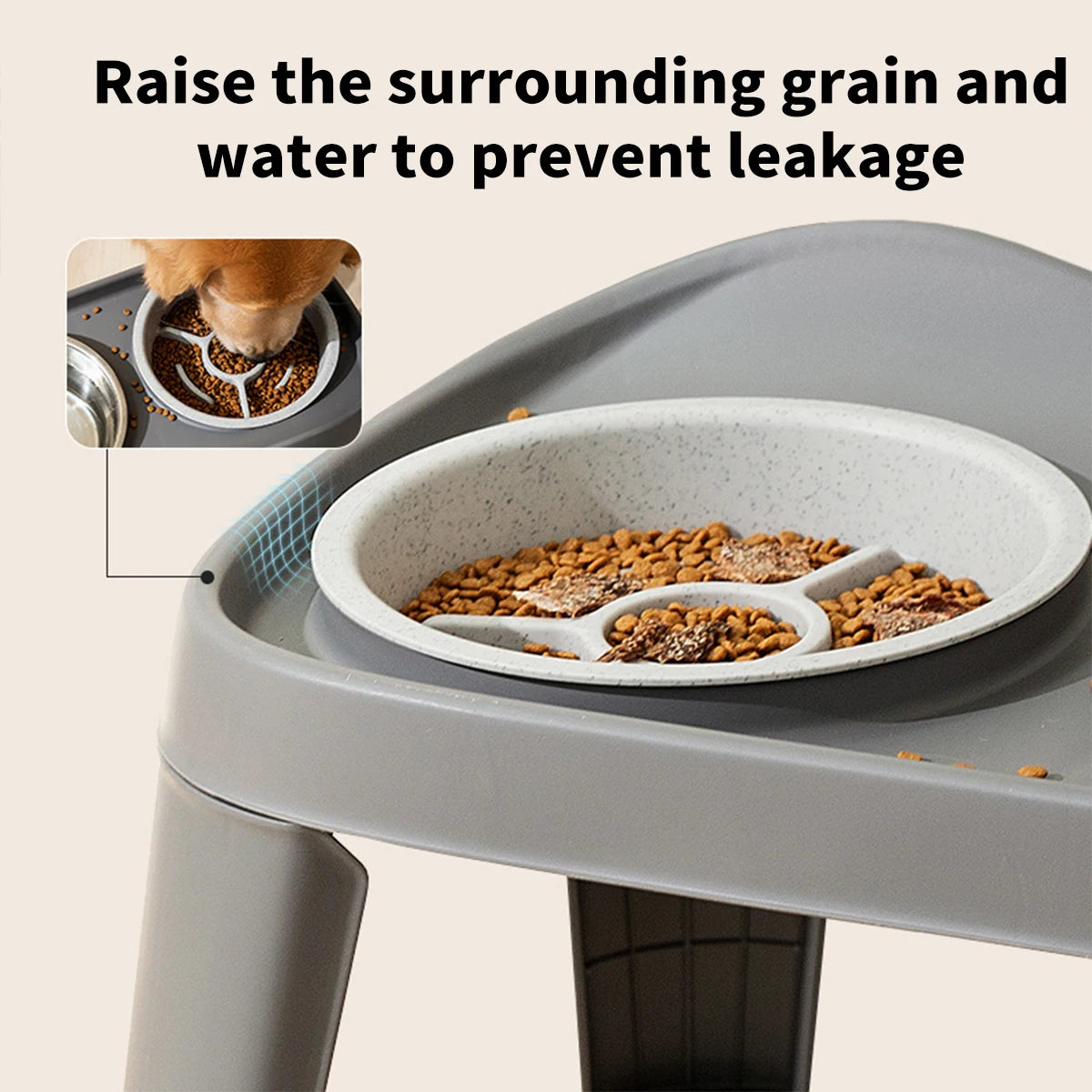 Gamelle pour chien monobloc