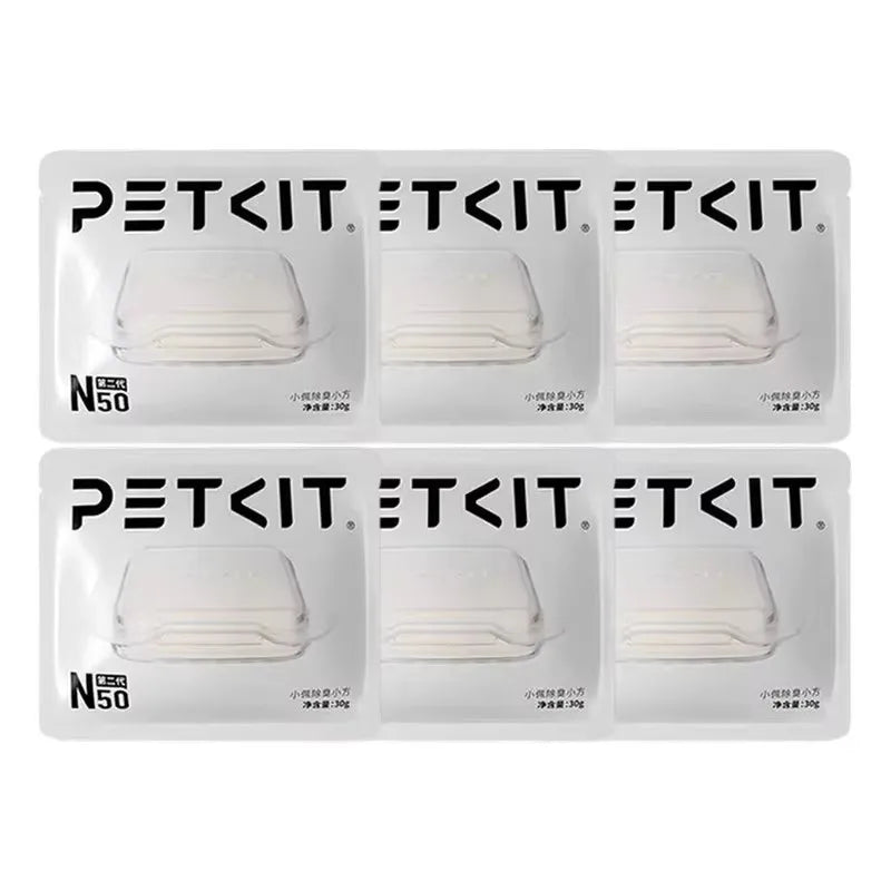 Cubes déodorants pour litière pour chat