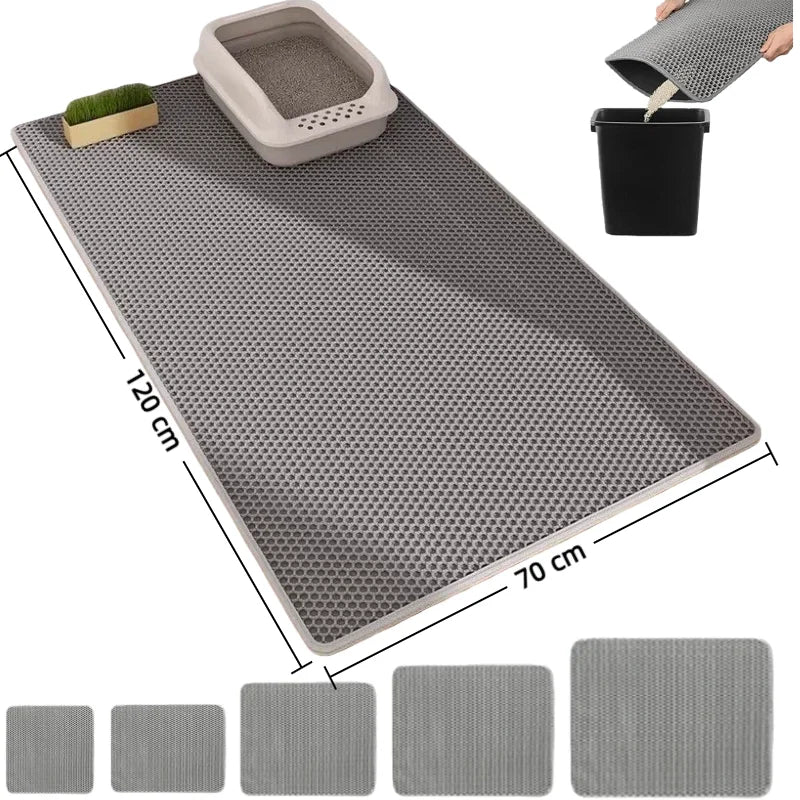 Tapis de litière pour chat