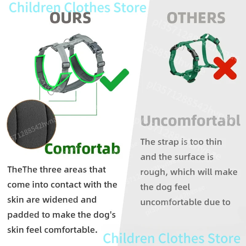 Harnais en forme de H pour chien