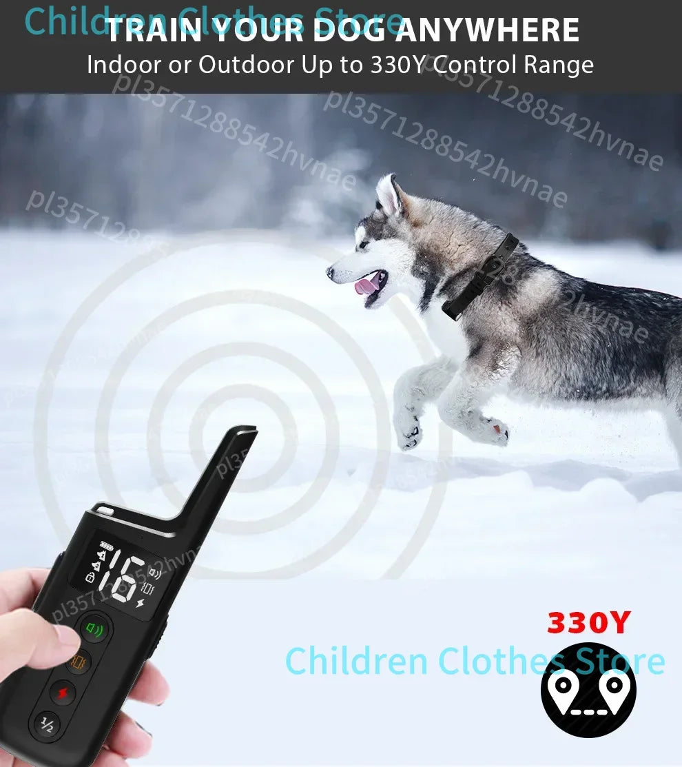 Collier anti-aboiements pour chien