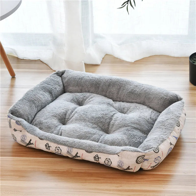 Lit chien grande taille confortable
