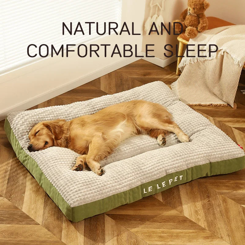 Lit chien confortable en polaire – PawFrance premium