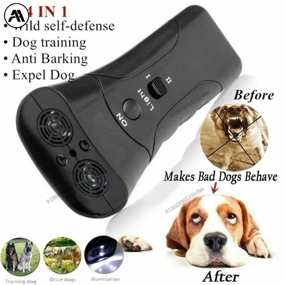 Dresseur anti-aboiements à ultrasons pour chiens