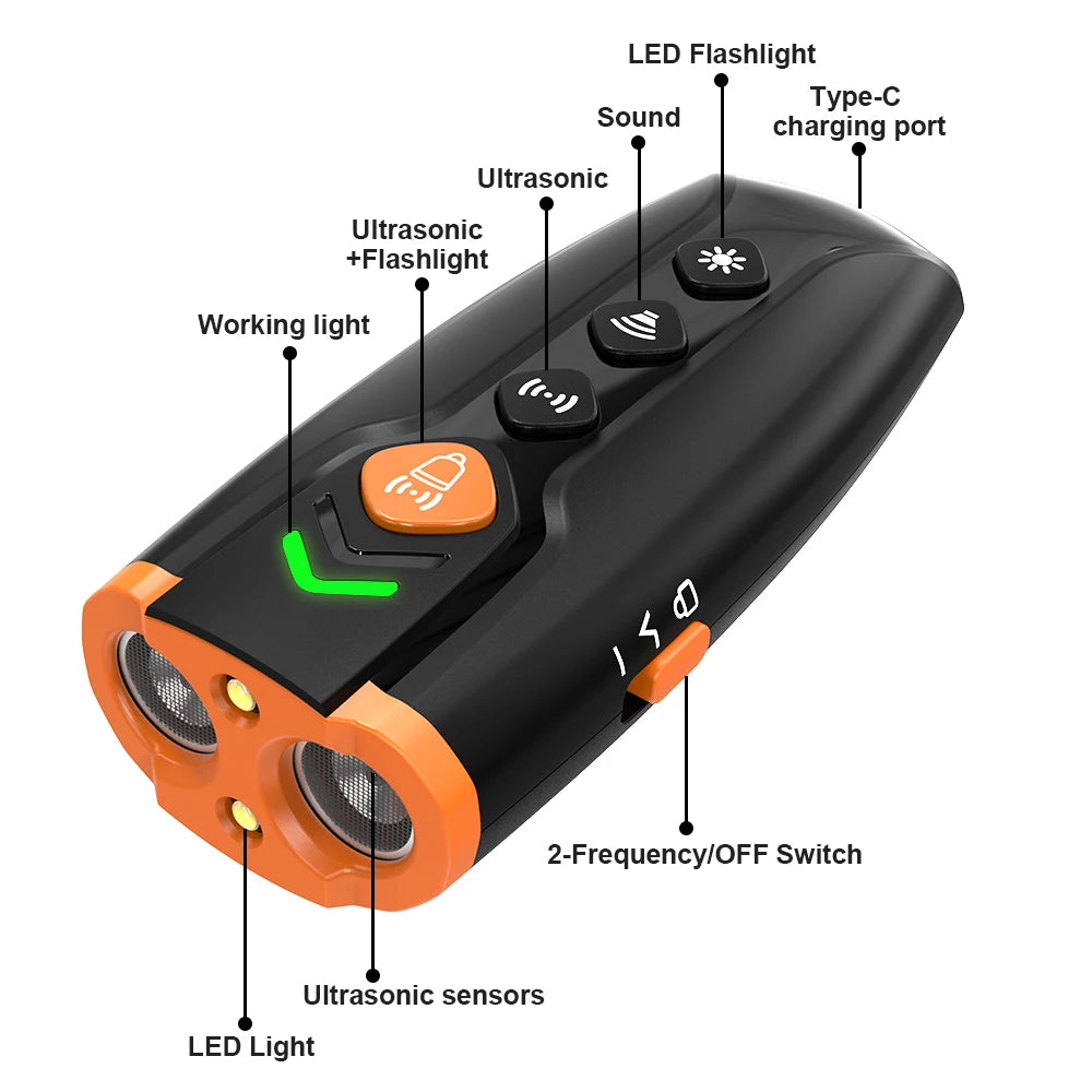 Dispositif de dressage pour contrôler les aboiements du chien