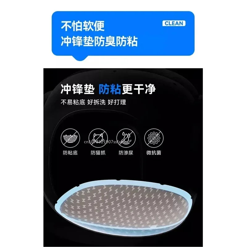 Bac à litière intelligent pour chat