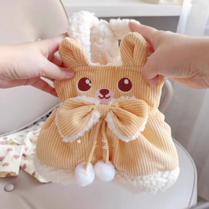 Robes en velours côtelé pour chiens