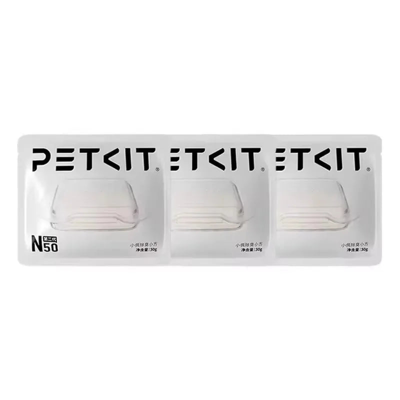 Cubes déodorants pour litière pour chat