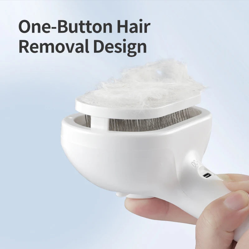 Brosse vapeur pour animaux