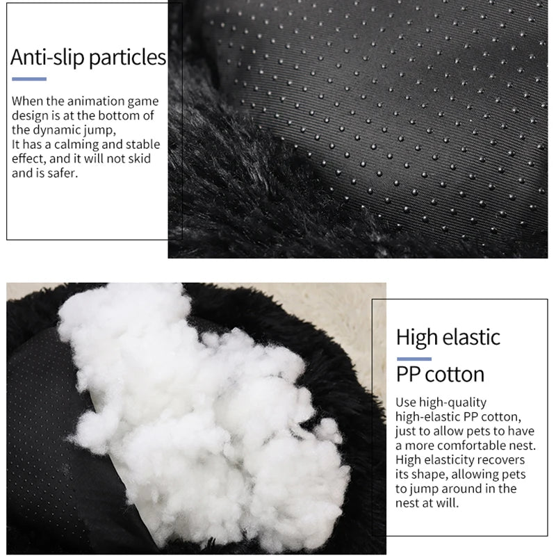 Lit Doux pour Chat | Panier Confortable – PawFrance