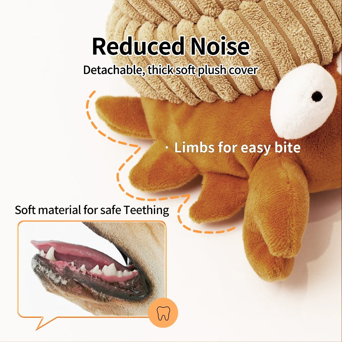 Interactive  Plush Dog Toy