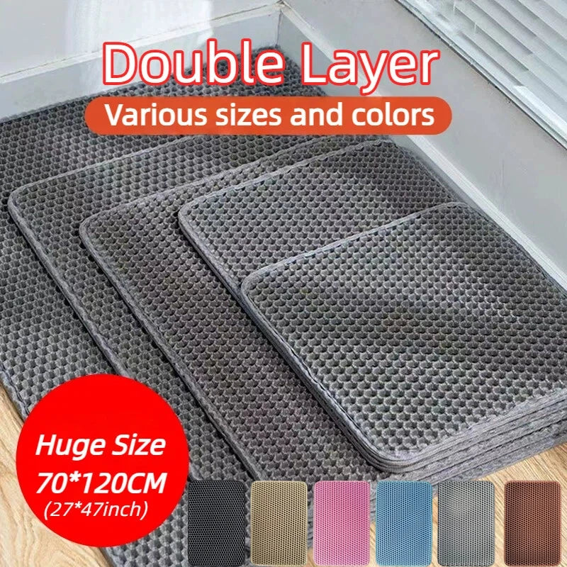 Tapis de litière pour chat