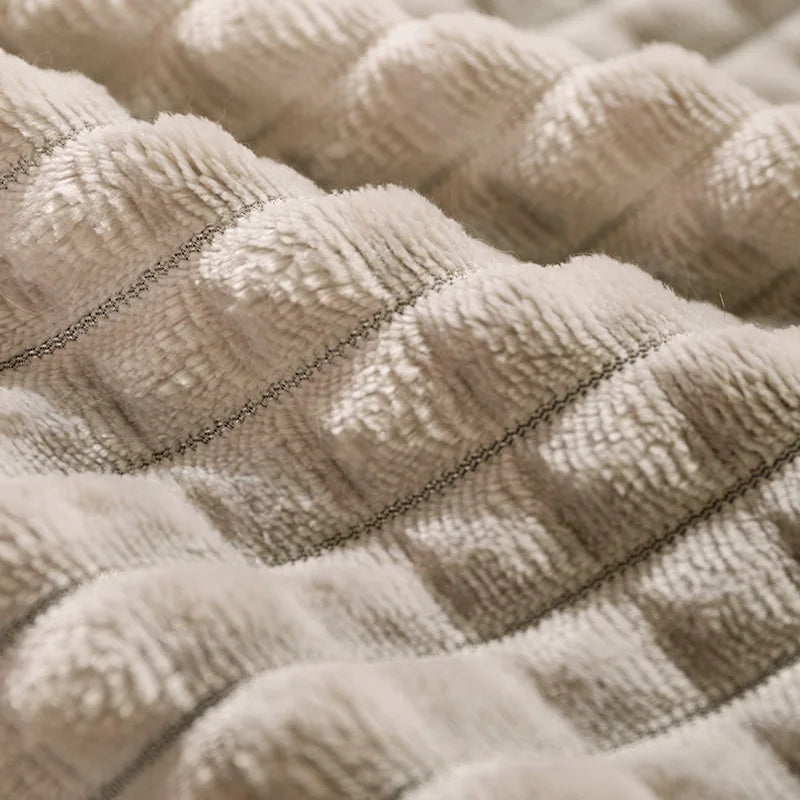 Lit douillet en polaire pour chien