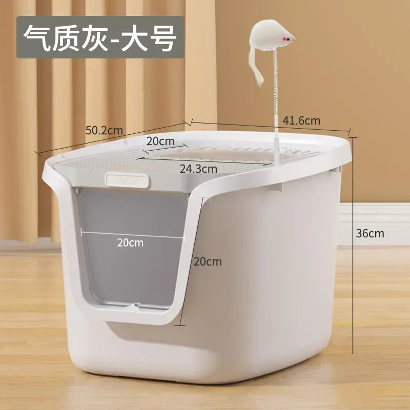 Bac à litière pour chat de haute qualité