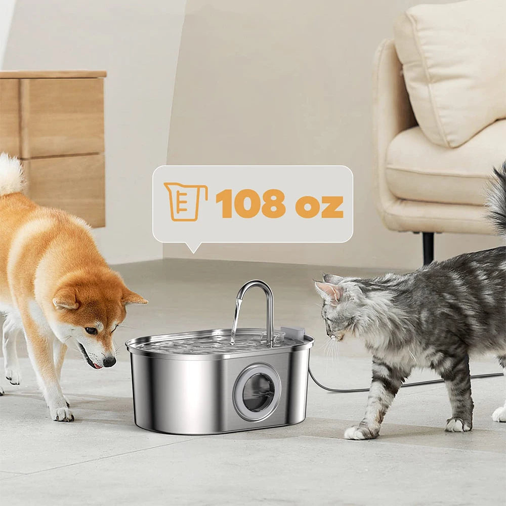 Distributeur d’eau 3,2L pour animaux